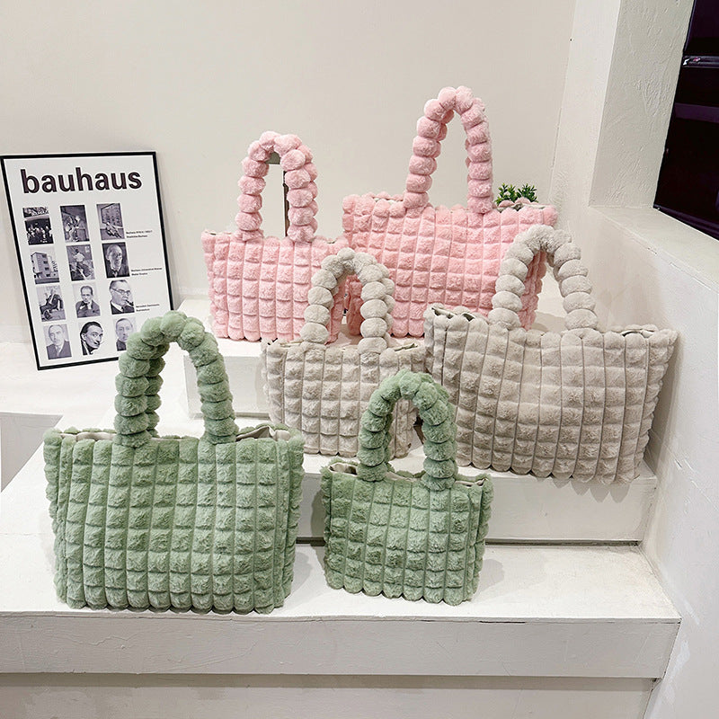 CozyChic Plush Tote