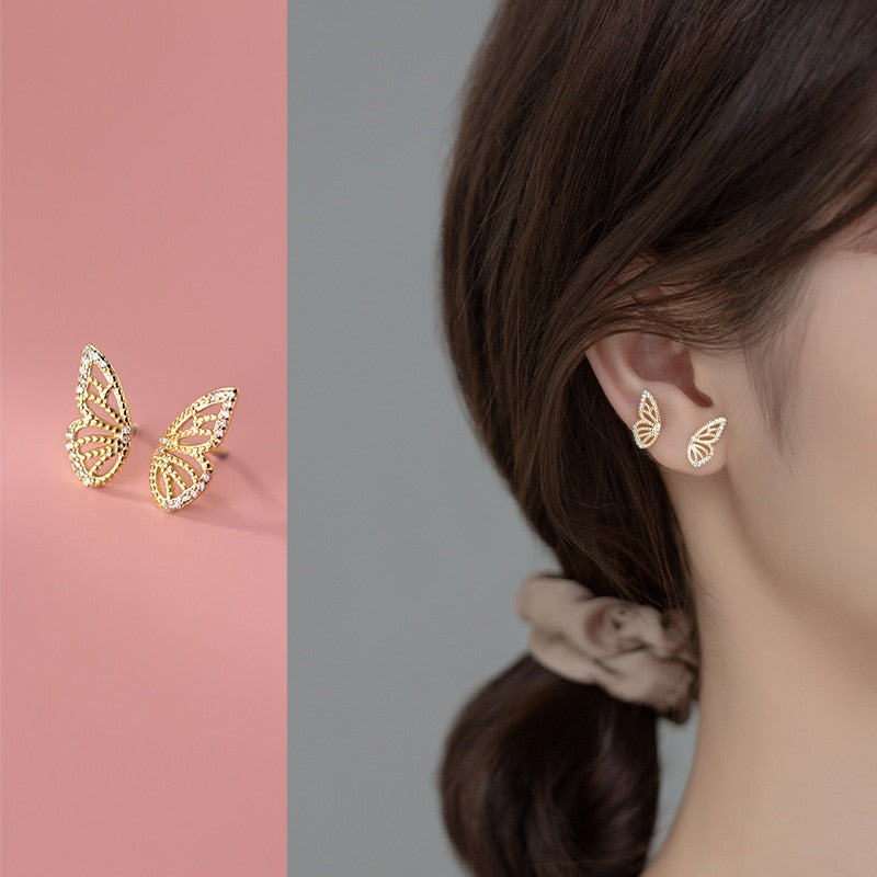 Kayla Butterfly Wing Earrings