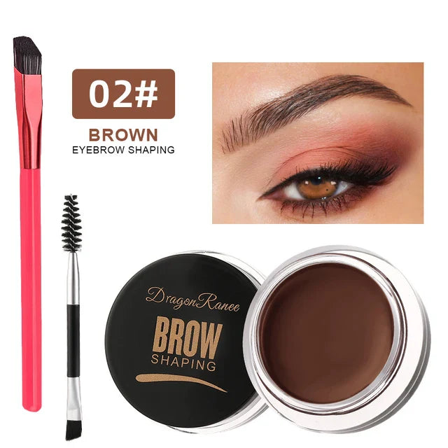 BrowLuxe™ 4D Hair Stroke Brow Brush Kit