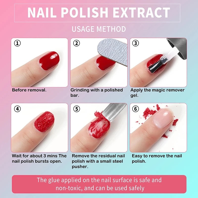 Gel Nail Polish Remover