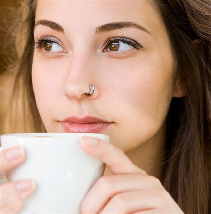(BUY 1 GET 1 FREE) Spiral Nose Ring