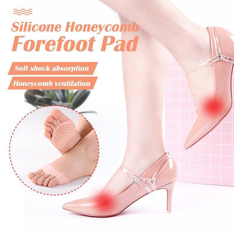 Silicone Honeycomb Forefoot Pad (1 Pair)
