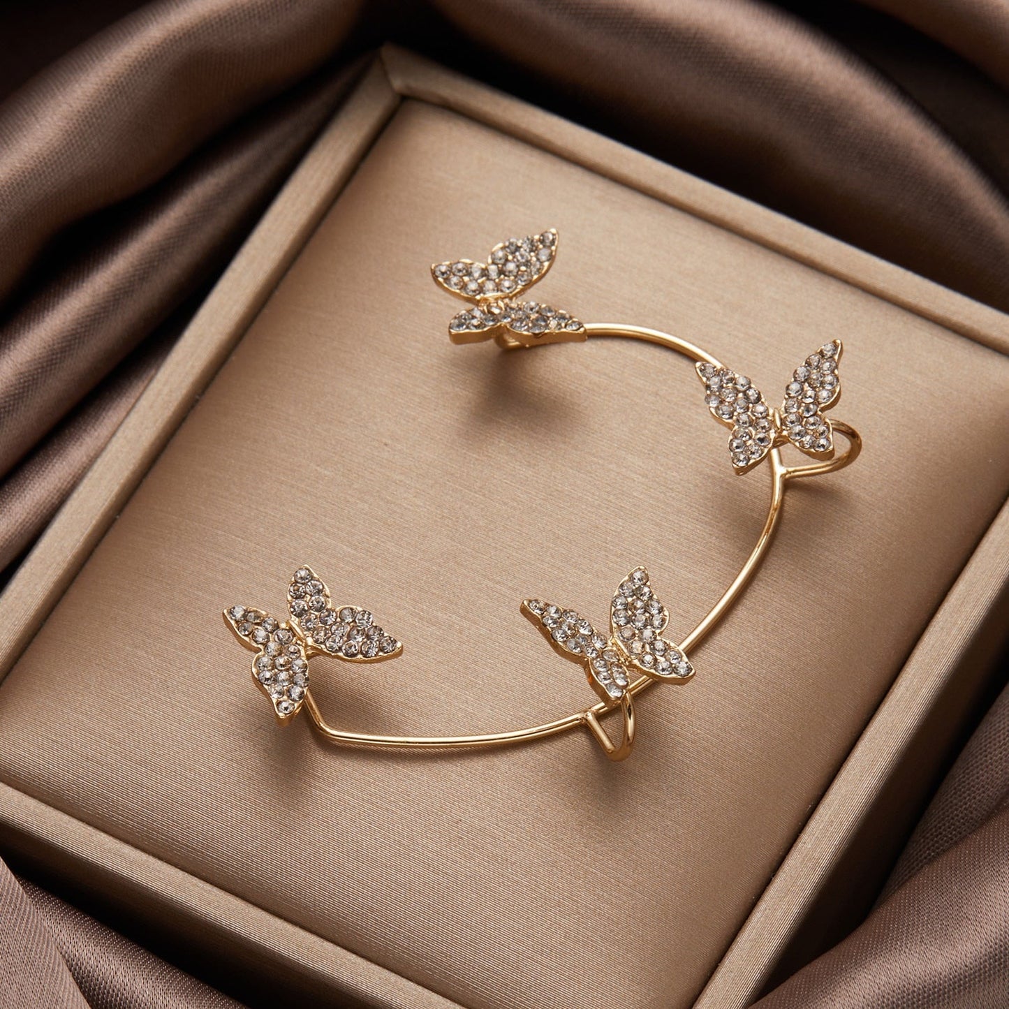 Butterfly Ear Clips