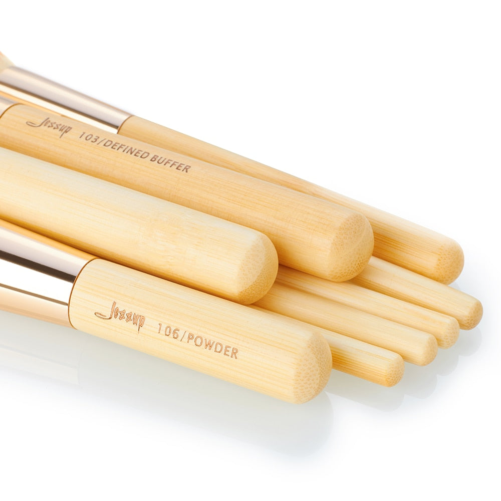25 Piece Bamboo Brush Set