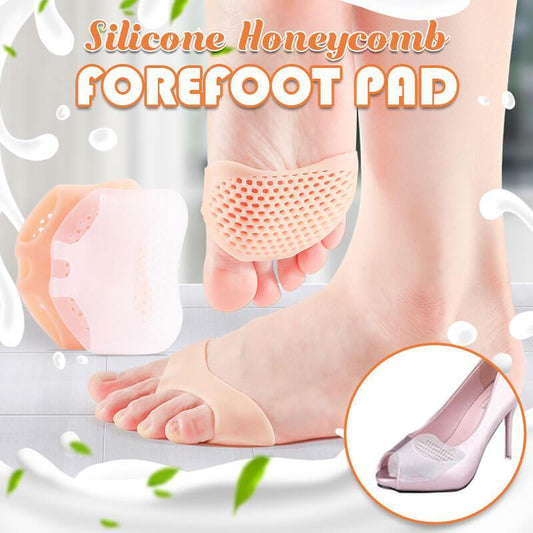 Silicone Honeycomb Forefoot Pad (1 Pair)