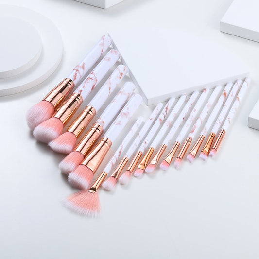 15pcs Highlighter Makeup Brushes Set